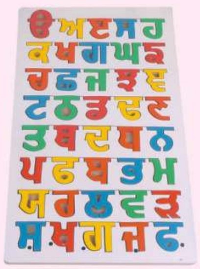 Punjabi Alphabet   9  16