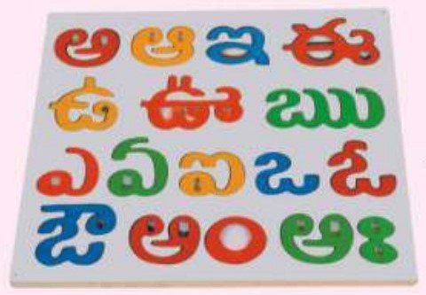 Telugu Vowels 912