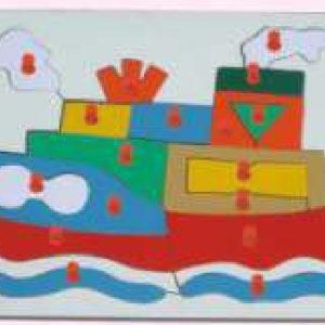 INSET TRAY PUZZLES  BIG WITH KNOB  Ship