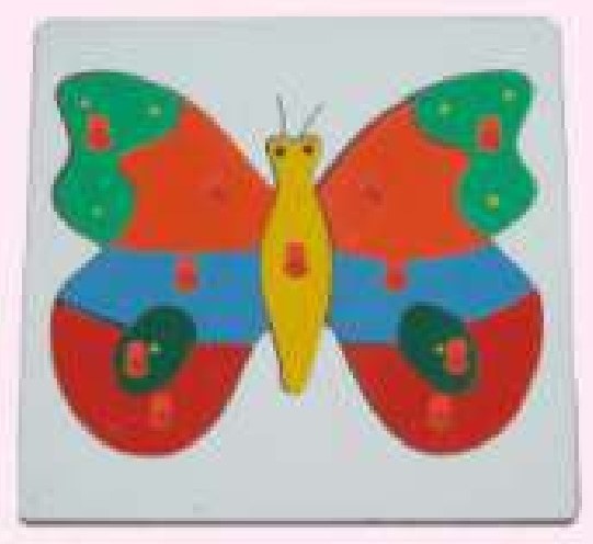 INSET TRAY PUZZLES  Butterfly
