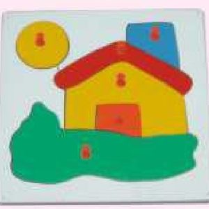 INSET TRAY PUZZLES  House