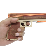 Wooden Gun Top Dark Base Beige