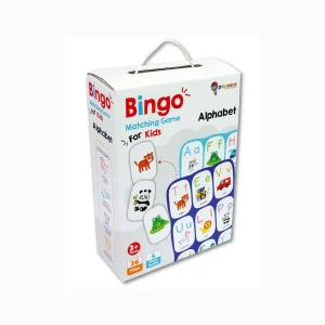 Alphabet Bingo Matching Game for Kids