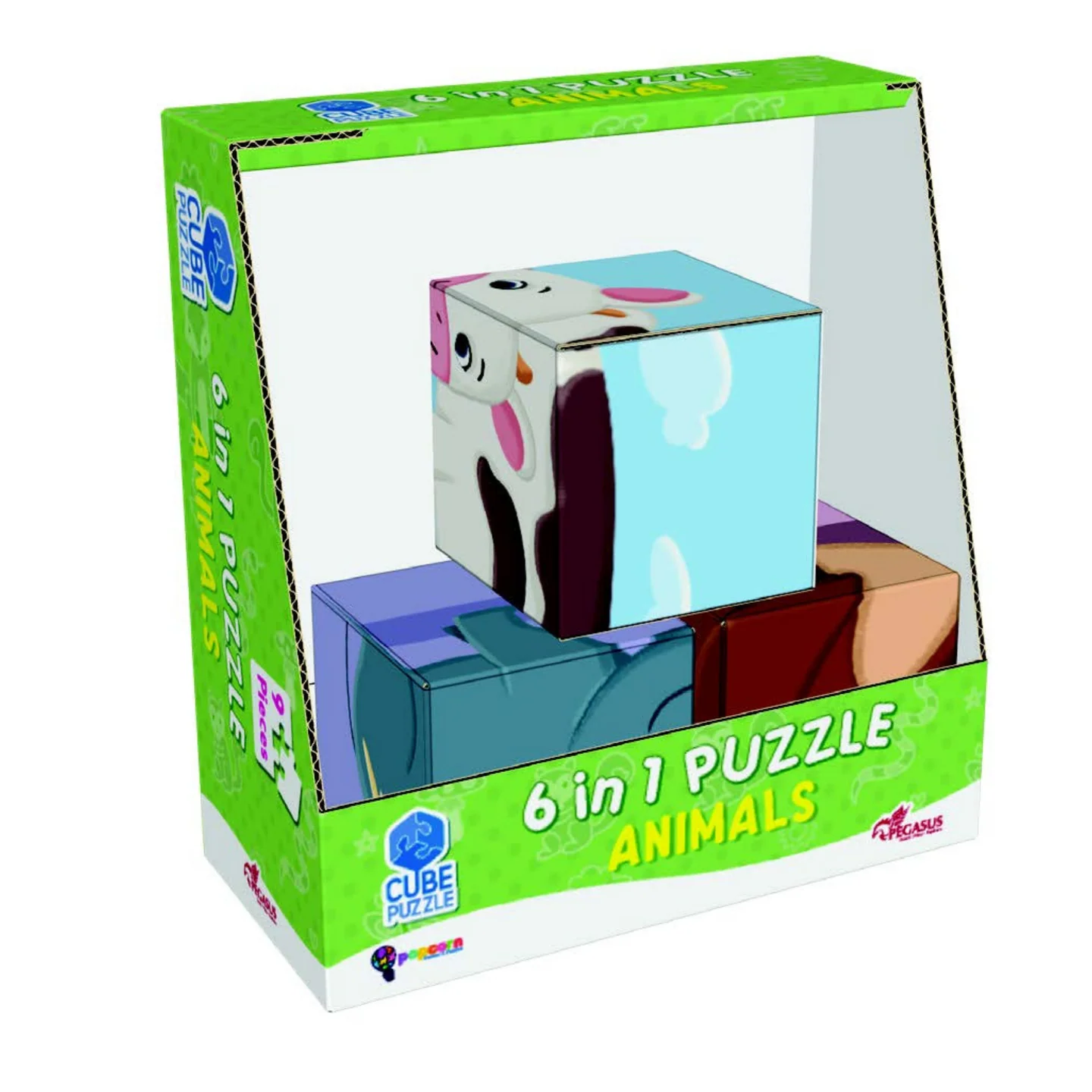 Animals -(CUBE PUZZLE)