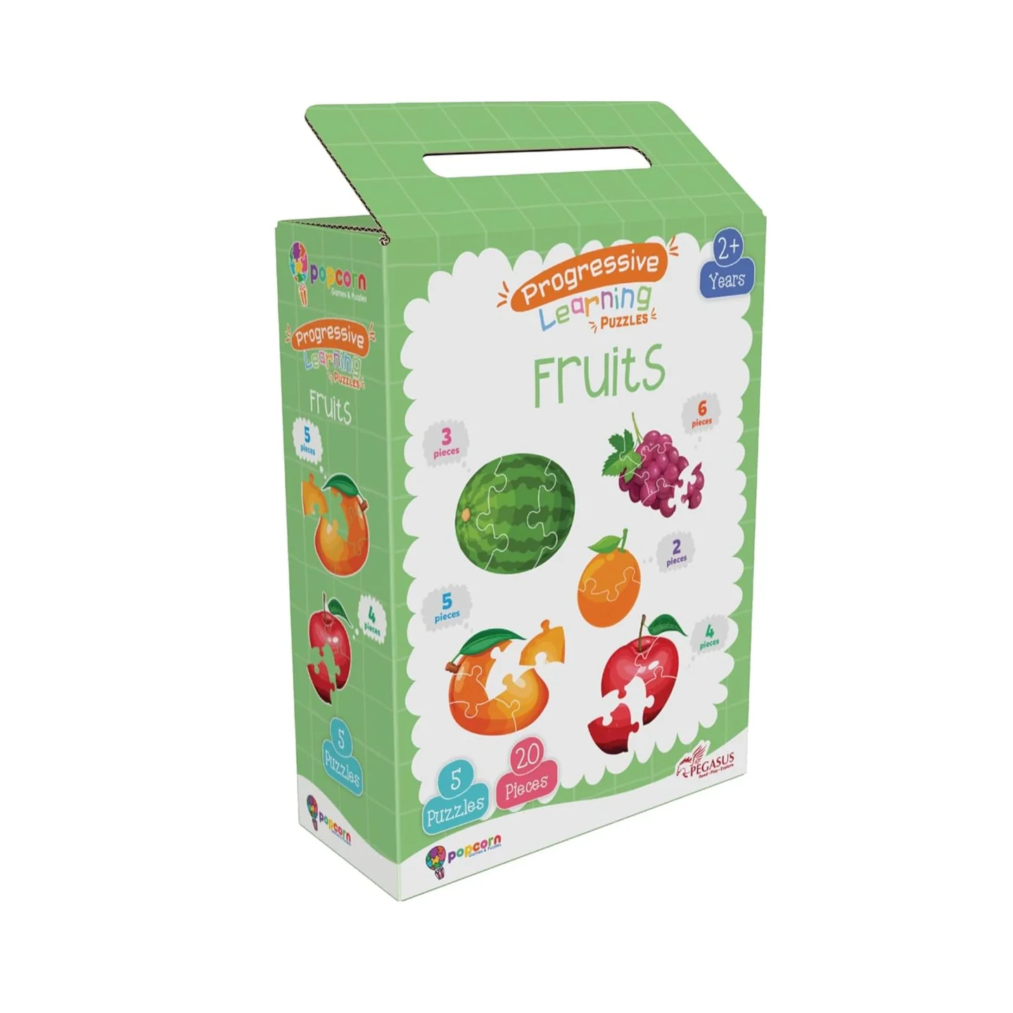 Fruits – Progressive Puzzle Set for Kids