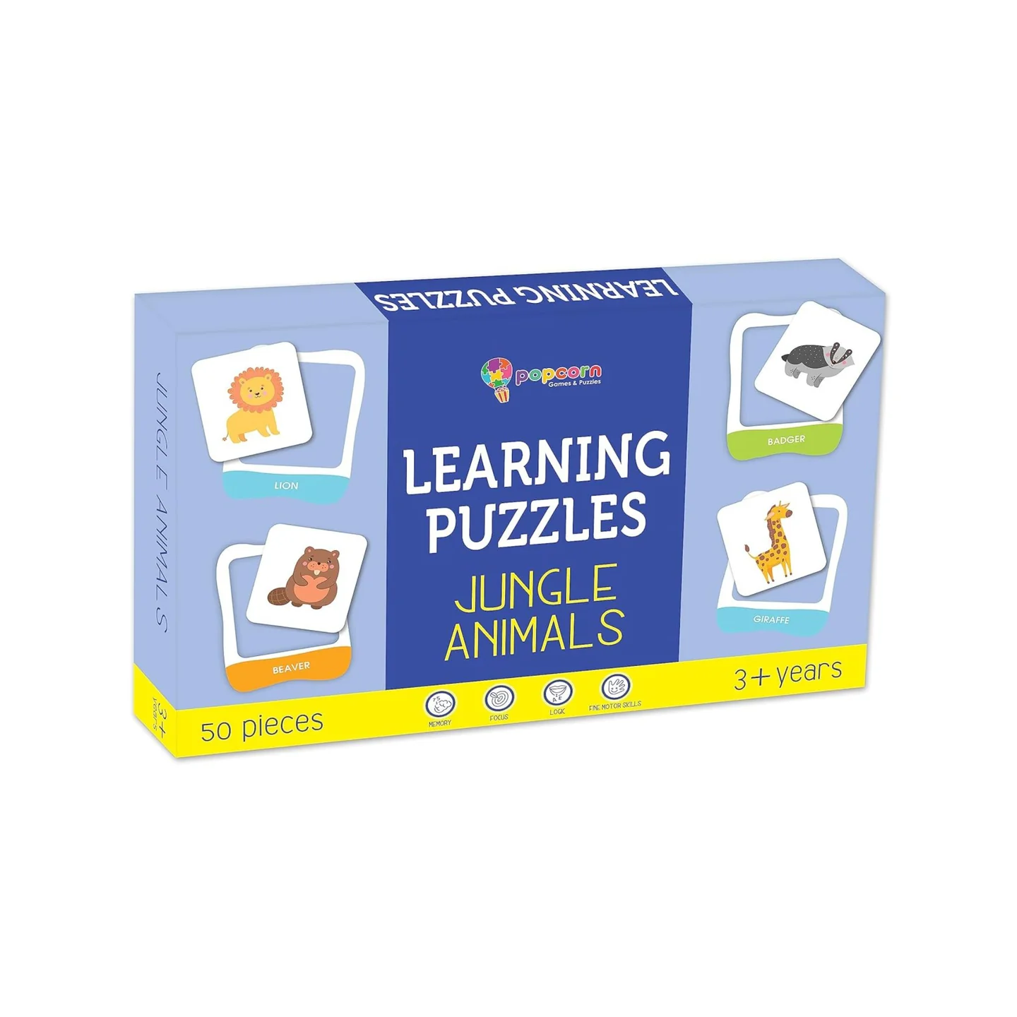 Jungle Animals-my first learning puzzle
