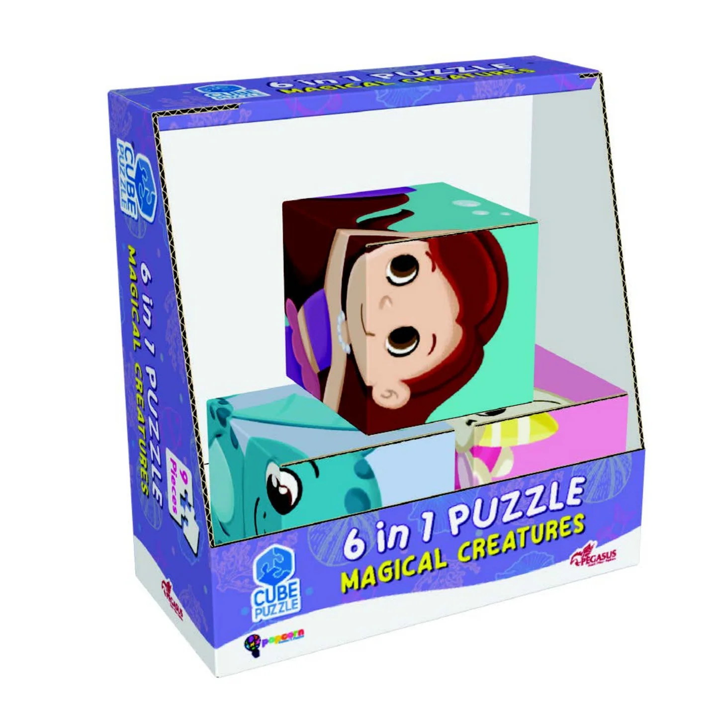 Magical Creatures-(CUBE PUZZLE)