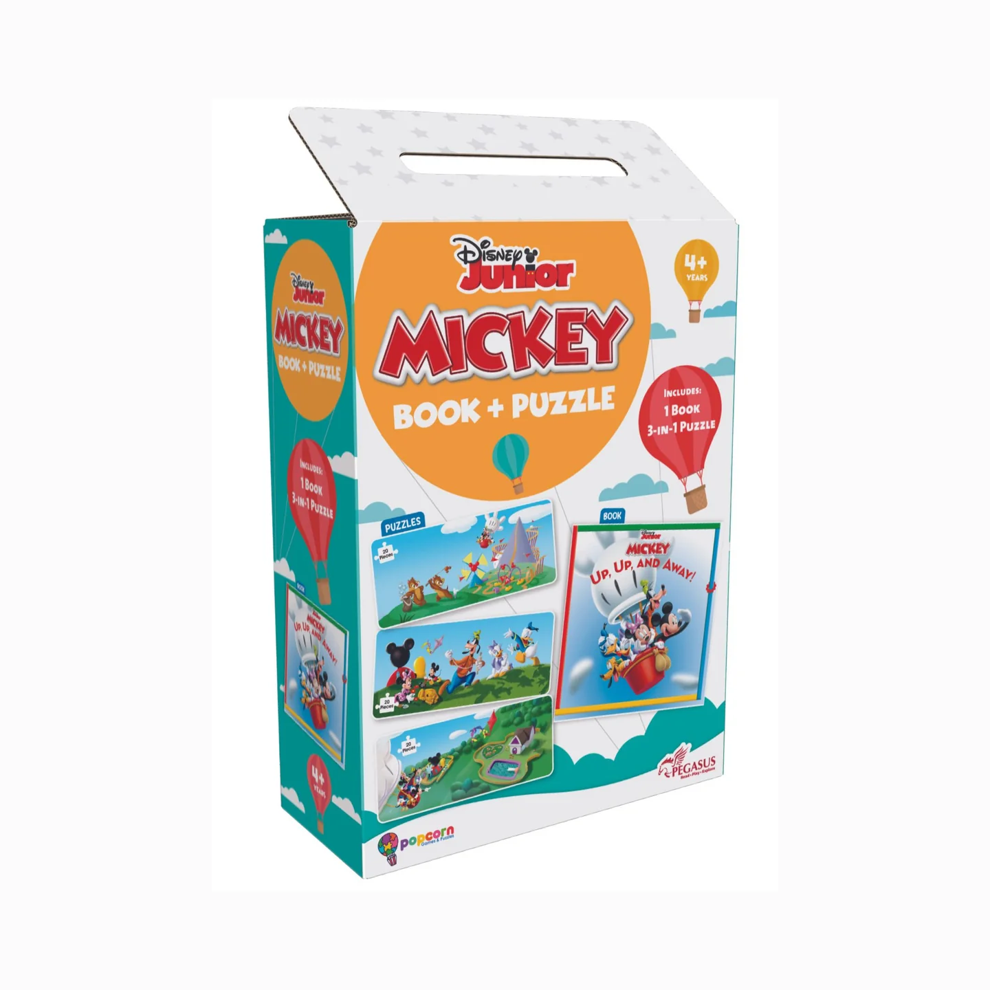 Mickey&Friends in a Hot-air Balloon(BK+3 PZ)