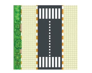 Road safety role play mat