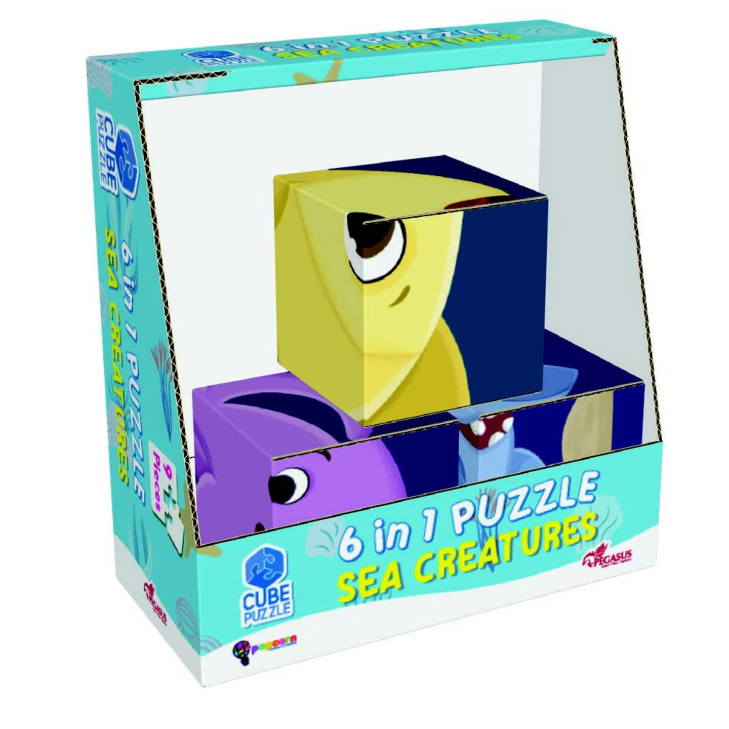 Sea Animals – (CUBE PUZZLE)