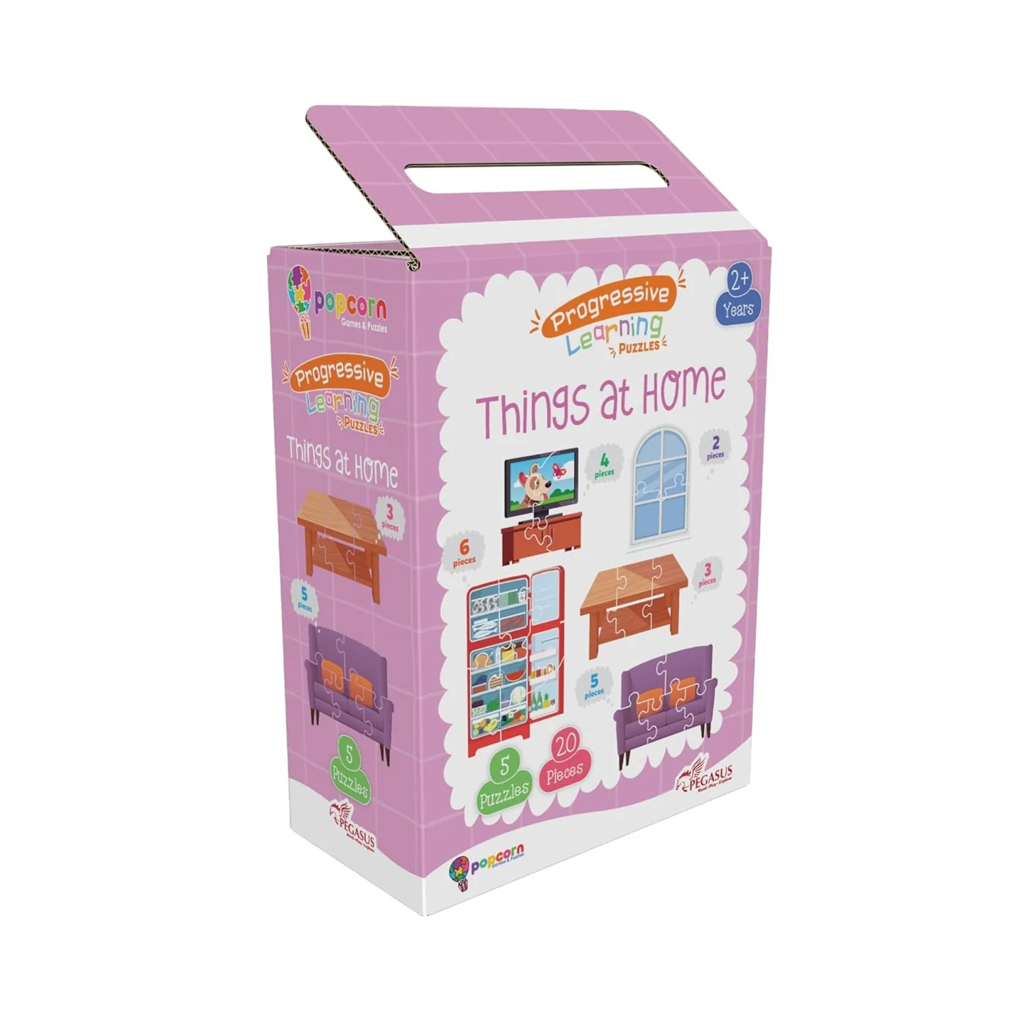 Things at Home – Progressive Puzzle Set for Kids