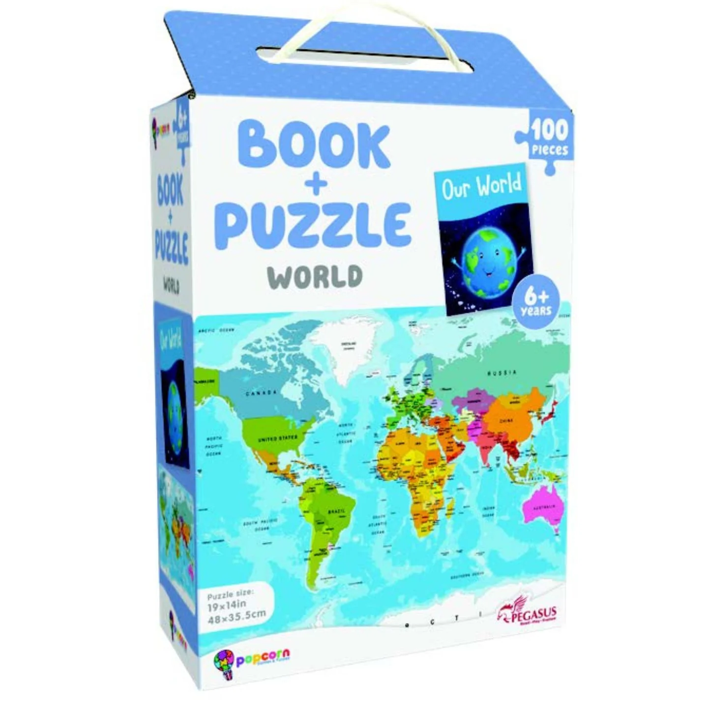 WORLD MAP – JIGSAW PUZZLE PACK
